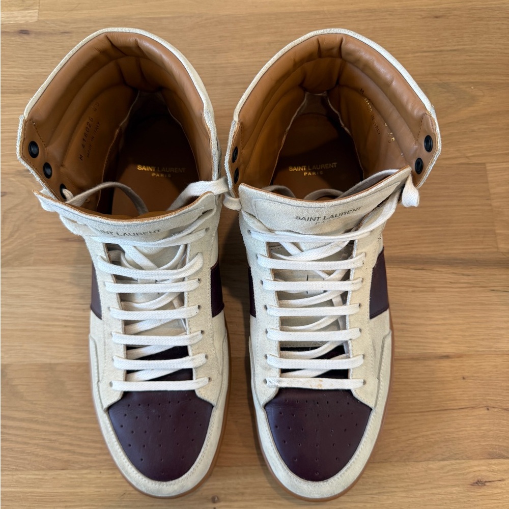 Saint Laurent Hi-Top Sneakers - Picture 4 of 8